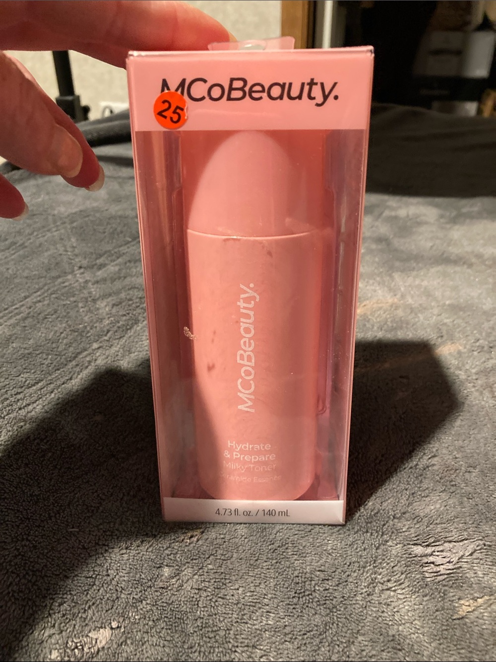 MCoBeauty Hydrate & Prepare Milky Toner — Pink